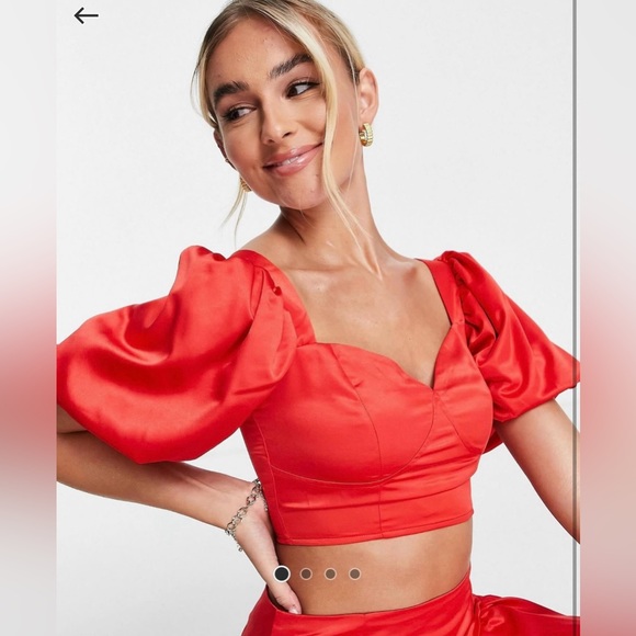 Collective the Label exclusive set in pillarbox red - Picture 3 of 3